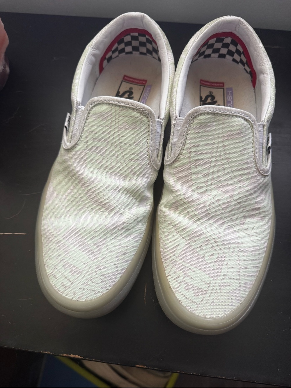 Vans Glow in the Dark Slip ons